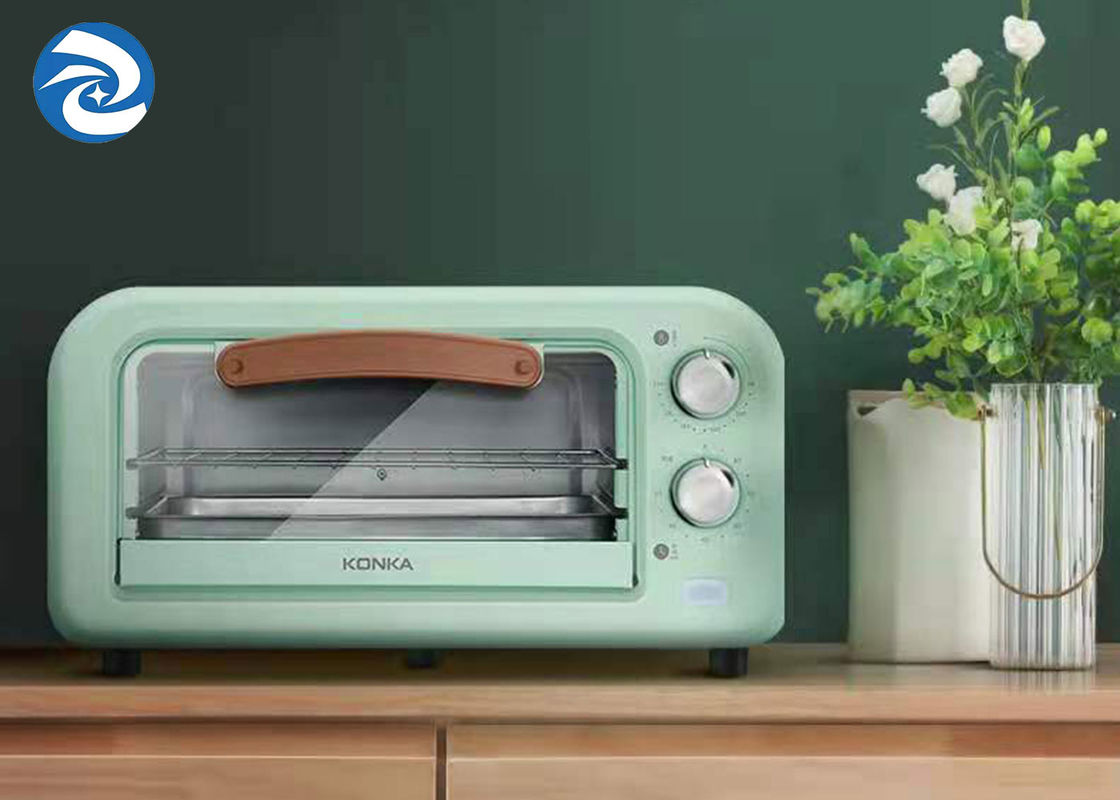 800W 12L محمصة وأفران محمصة 12.7qt الألومنيوم الجسم الفولاذ المقاوم للصدأ أنبوب التدفئة