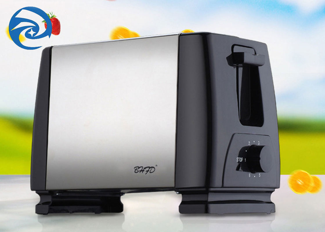 220V 750W محمصة الخبز 2 شريحة الفولاذ المقاوم للصدأ 6 سرعات