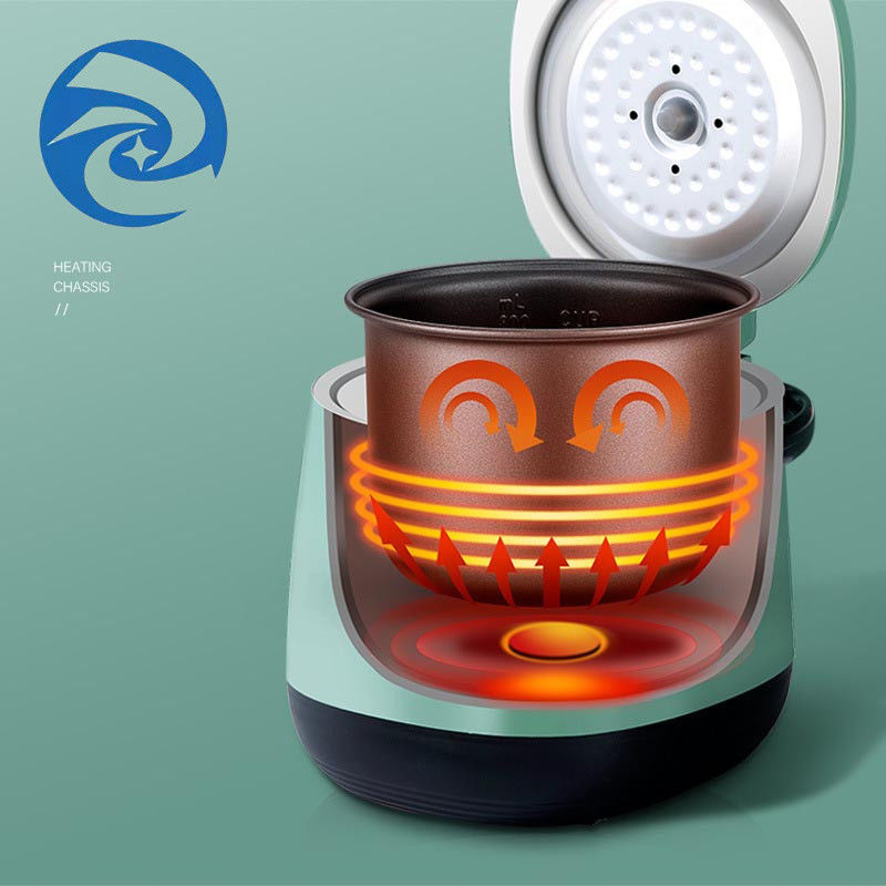 أرز 1.2 لتر متعدد الطباخات 1.3qt ذكي شخص واحد طلاء فرونتون